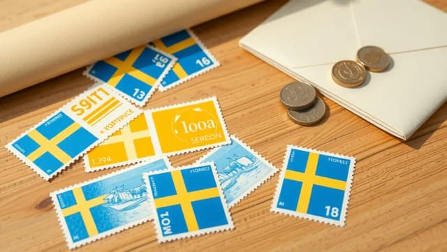 Hur mycket kostar frimärken i Sverige