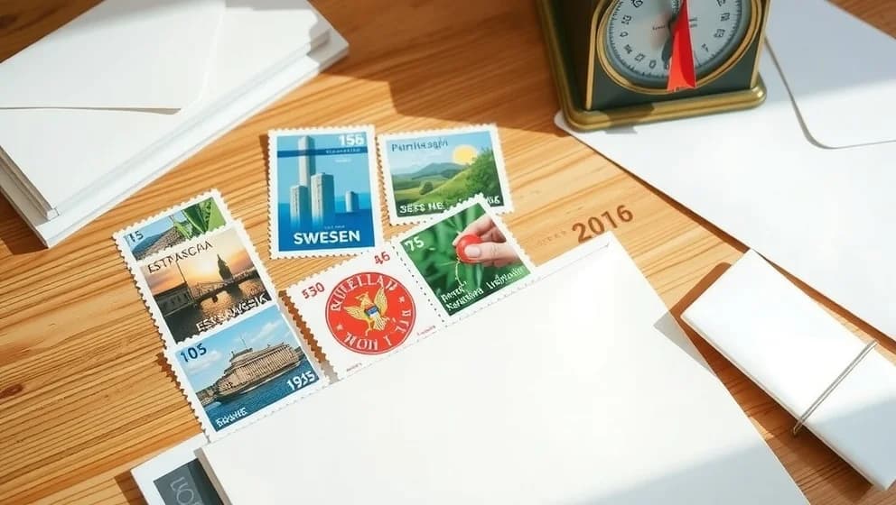 Hur många frimärken behöver du för ditt brev