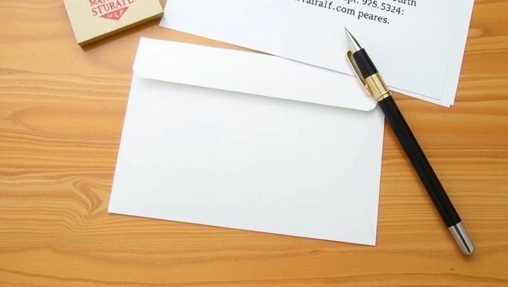 Hur skriver man adress på ett brev